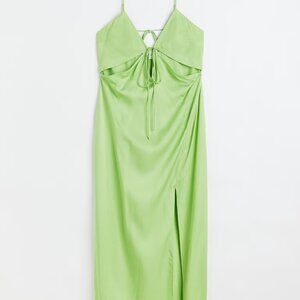 V-neck Cut-out Dress